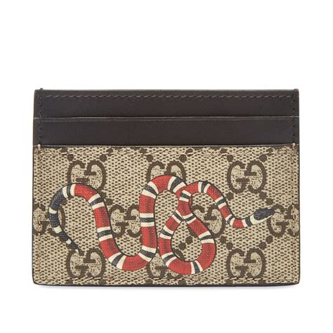 gucci circular snake|Gucci snake cardholder.